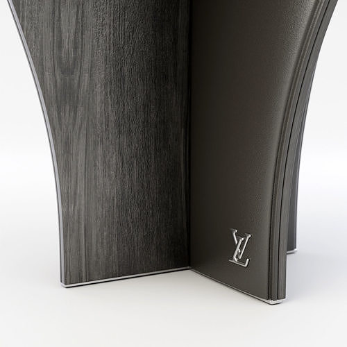 Blossom Stool Anthracite 3D model 3