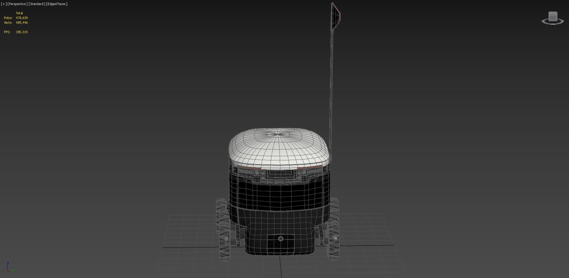 Delivery Robot 01 3D model_4