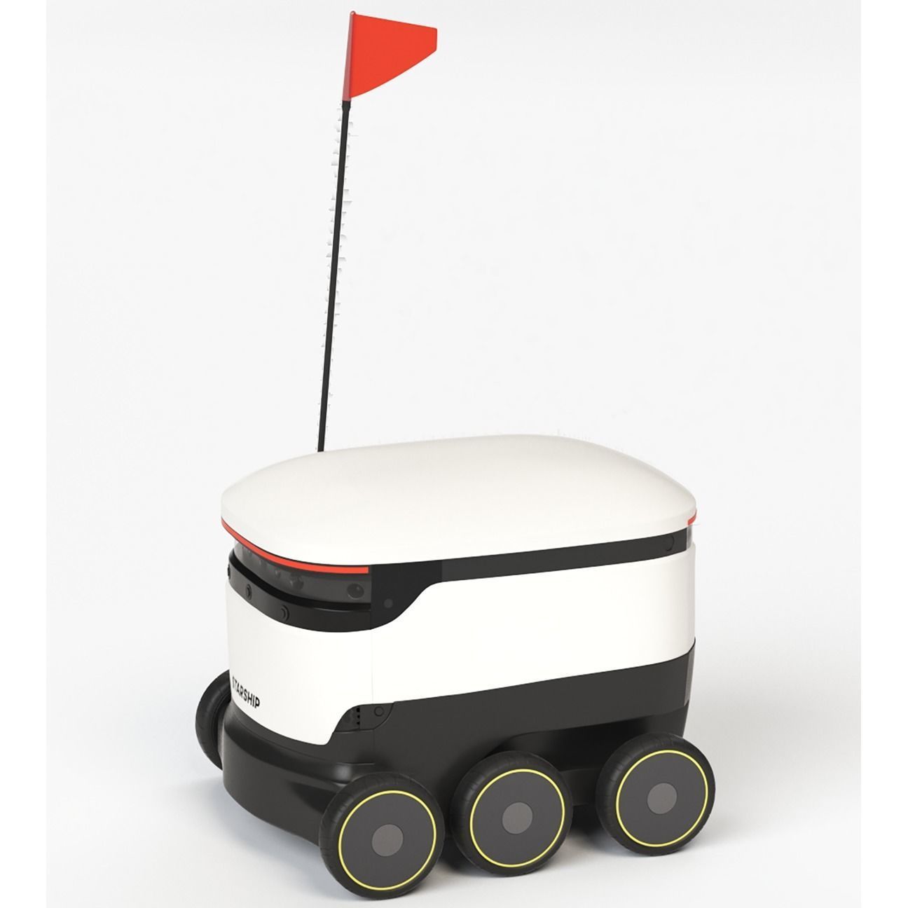 Delivery Robot 01 3D model_2