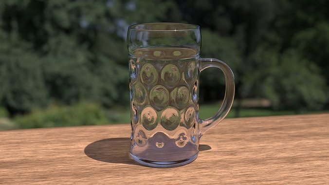 Glassware Set 3D model 5