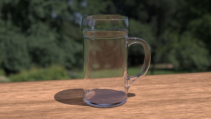 Glassware Set 3D model 6