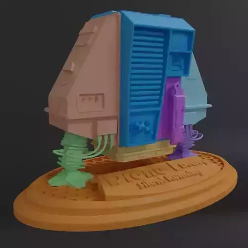 Silent Running Dewey - Drone 1 3D print model