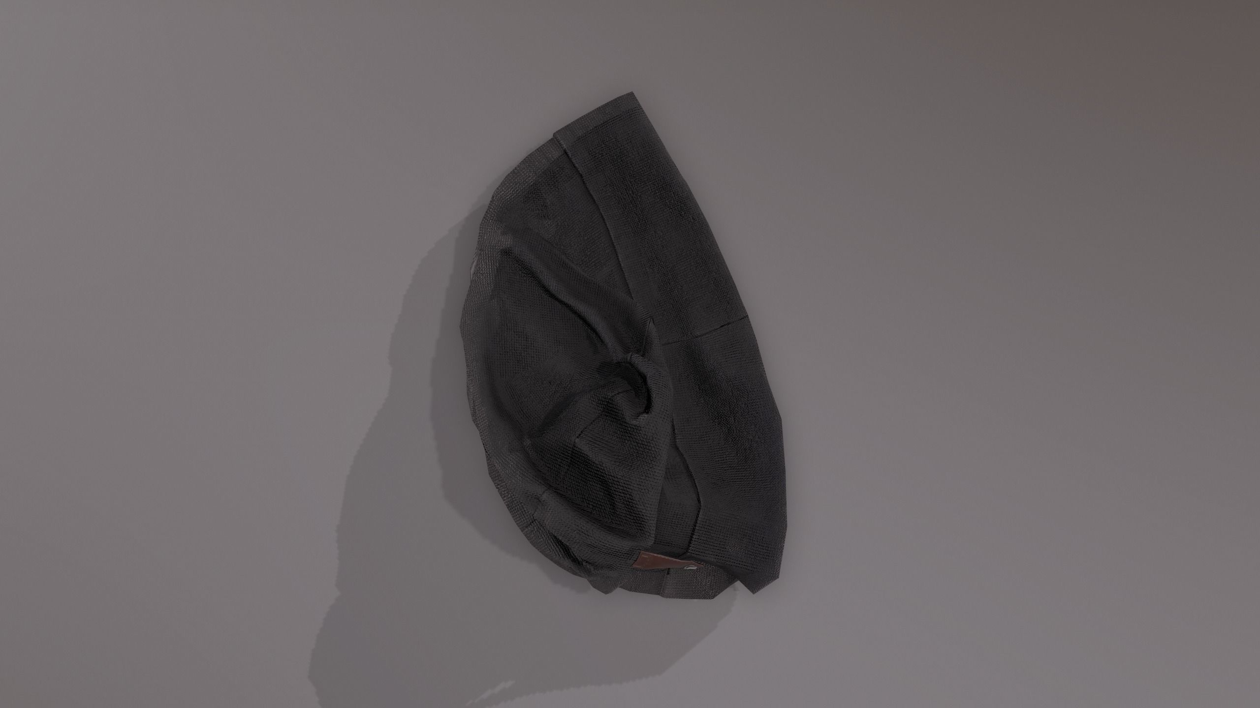 Beanie Hat Low-poly 3D model_19