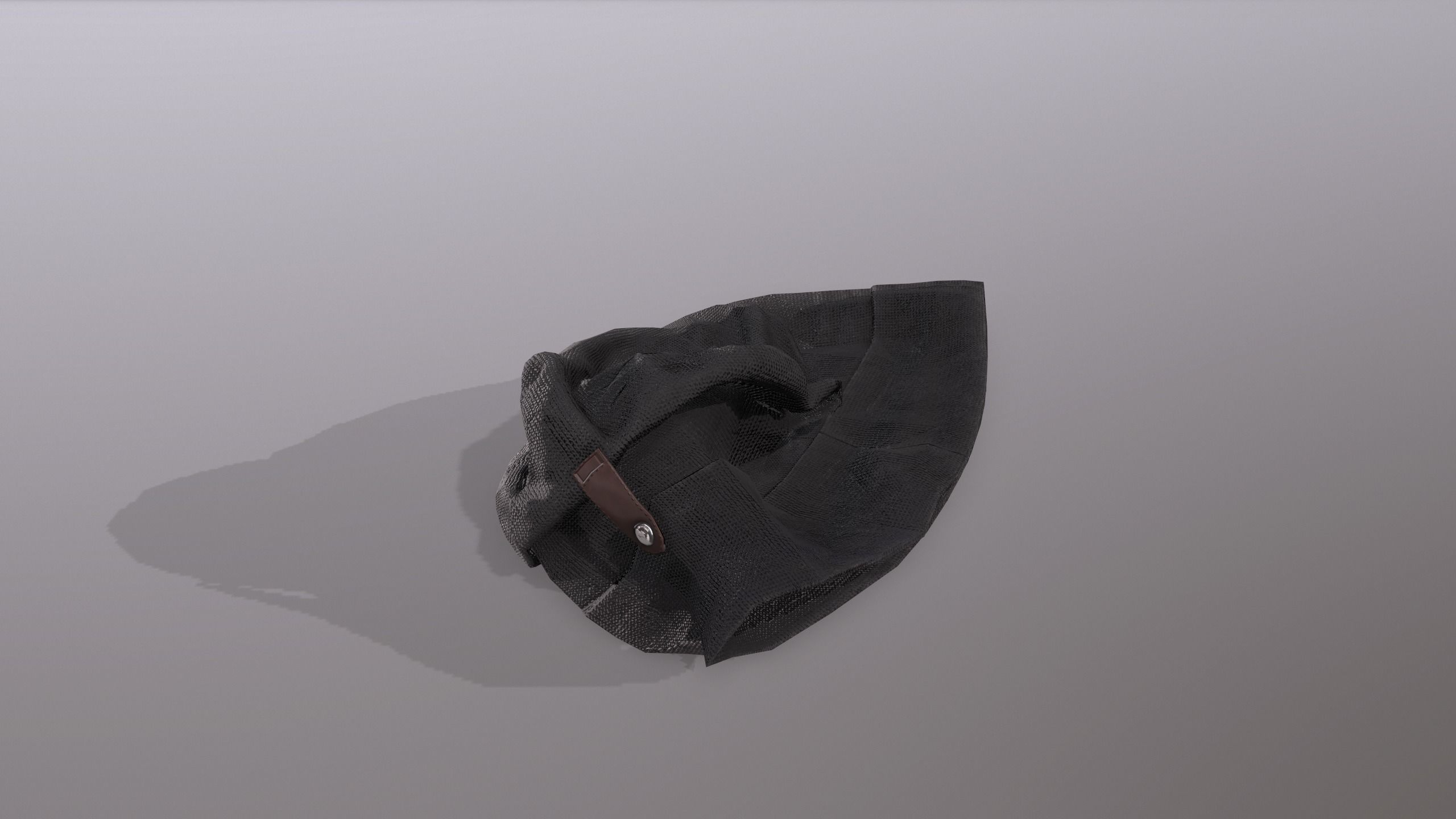 Beanie Hat Low-poly 3D model_18