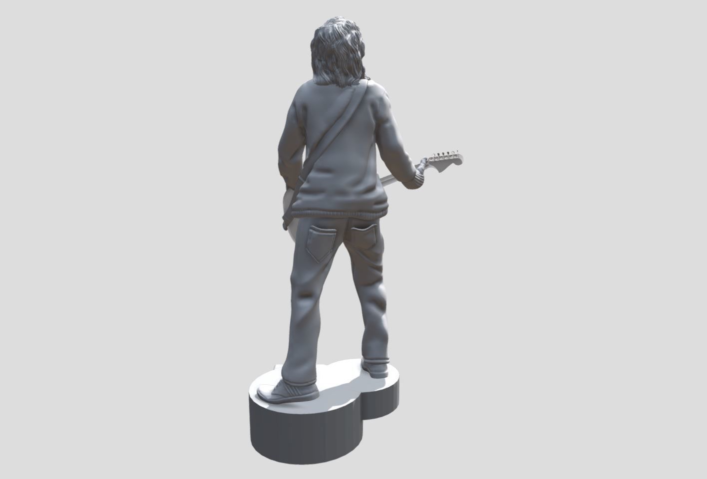KURT COBAIN - 3DPRINTING 3D model 3D printable | CGTrader