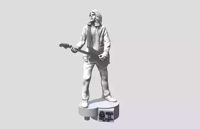 KURT COBAIN - 3DPRINTING 3D print model