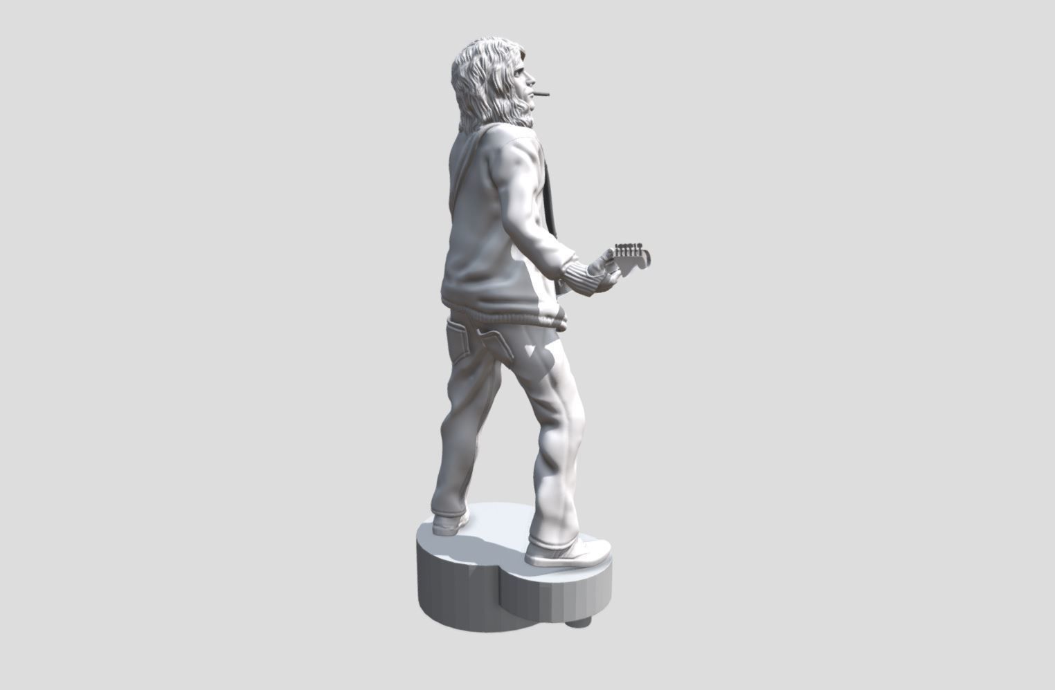 KURT COBAIN - 3DPRINTING 3D model 3D printable | CGTrader