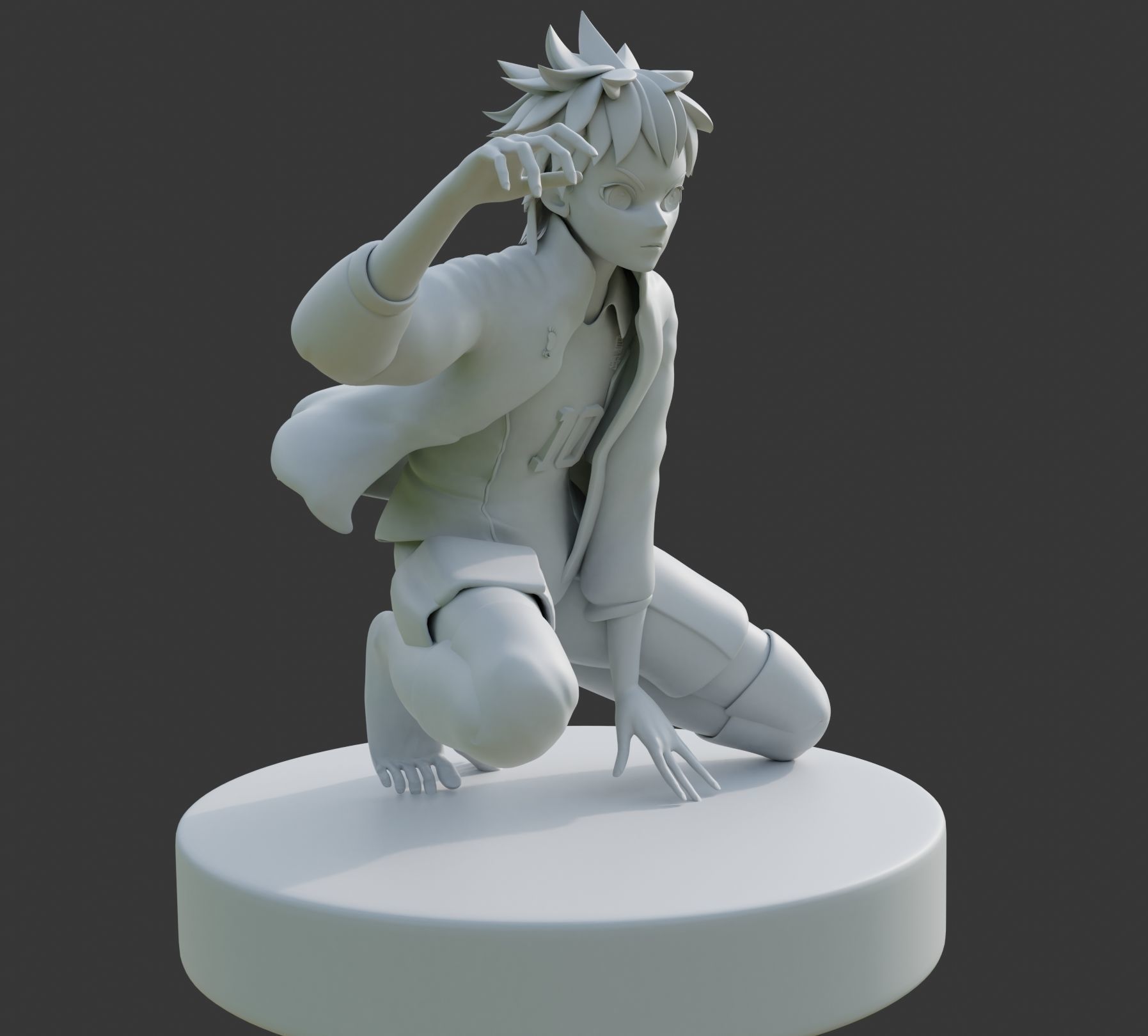 Shoyo Hinata  3D print model_5
