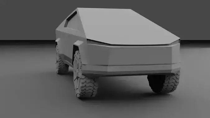 Cybertruck off road vehicle
