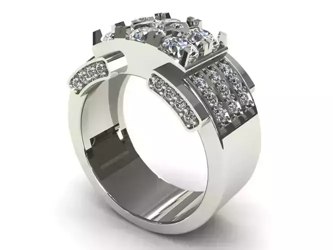 3DM Diamond Ring R81