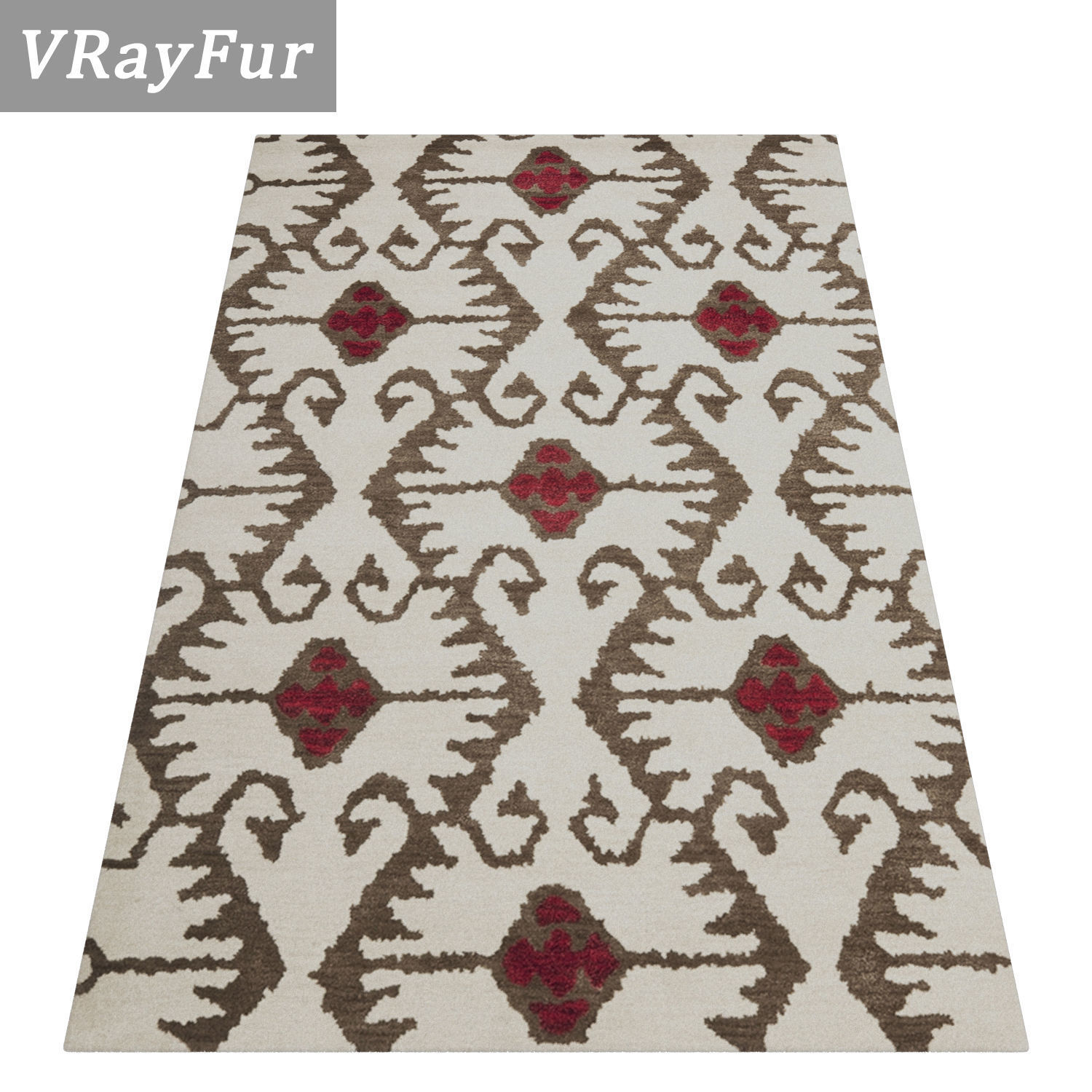 Rug Set 2138 3D model_2