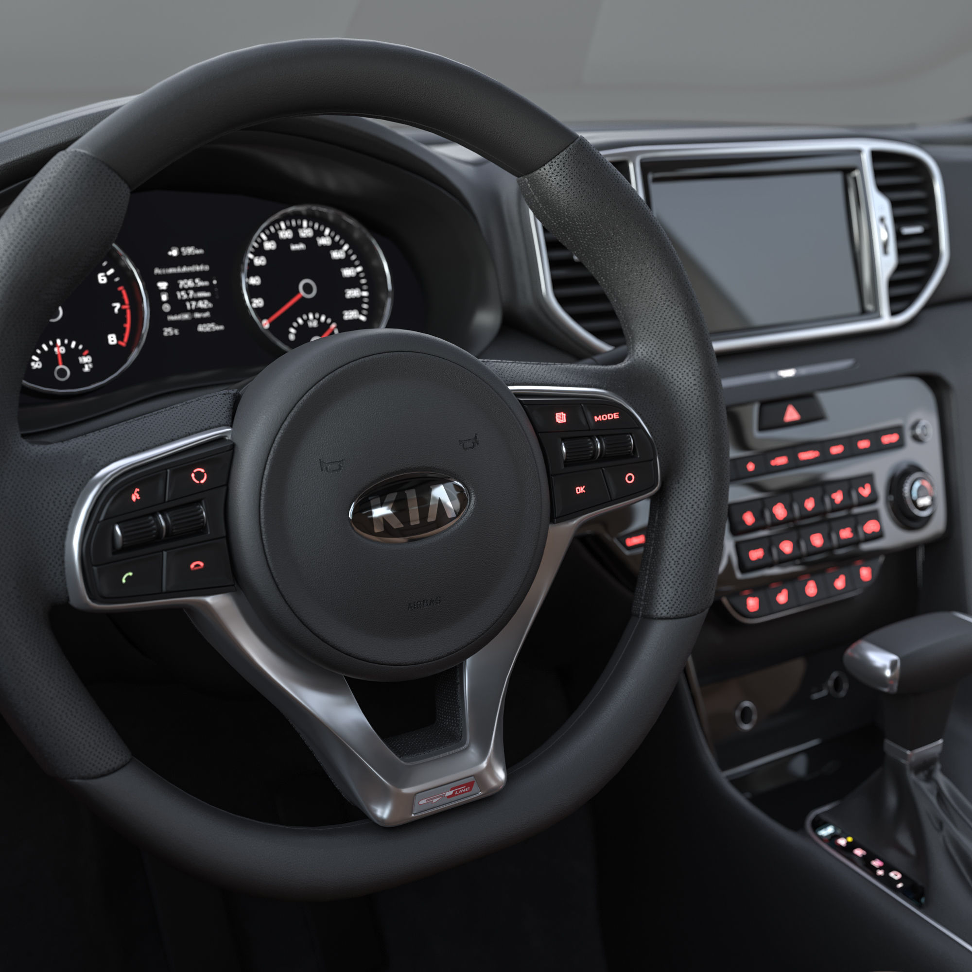 KIA Sportage 3D model_2