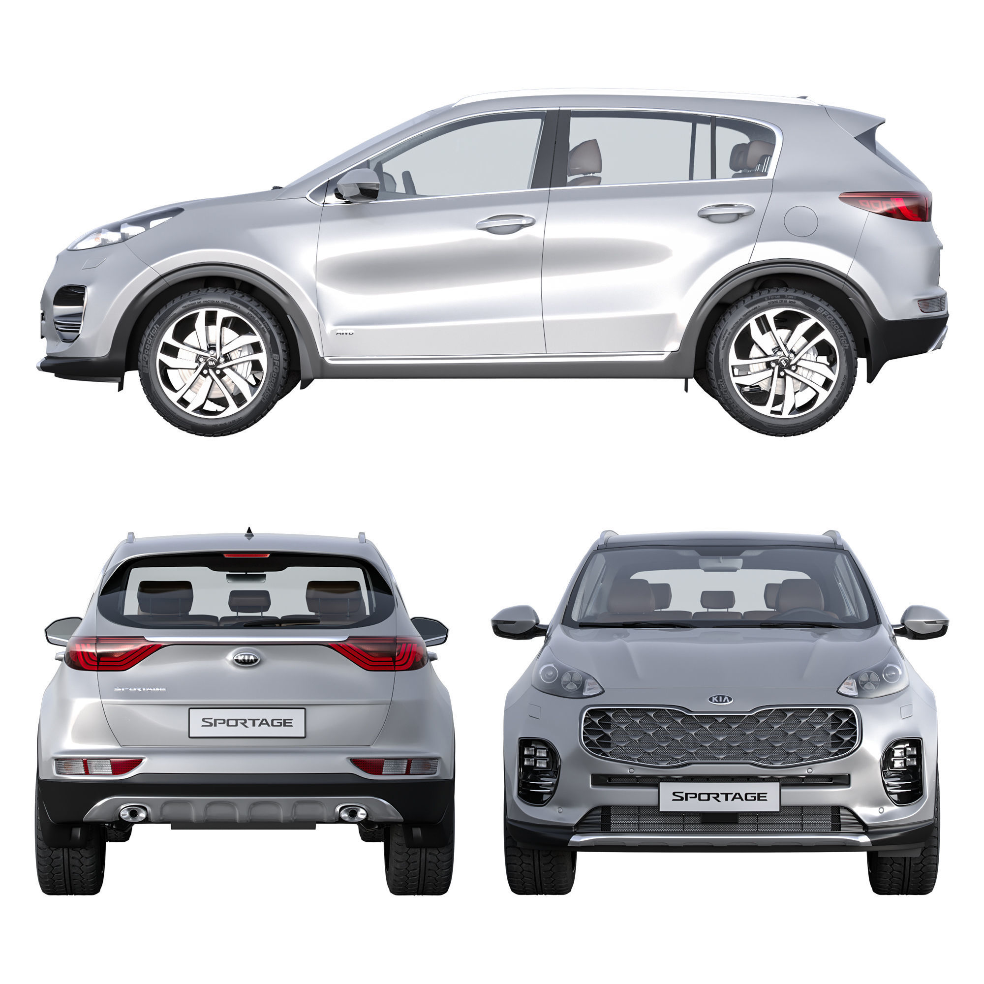 KIA Sportage 3D model_1