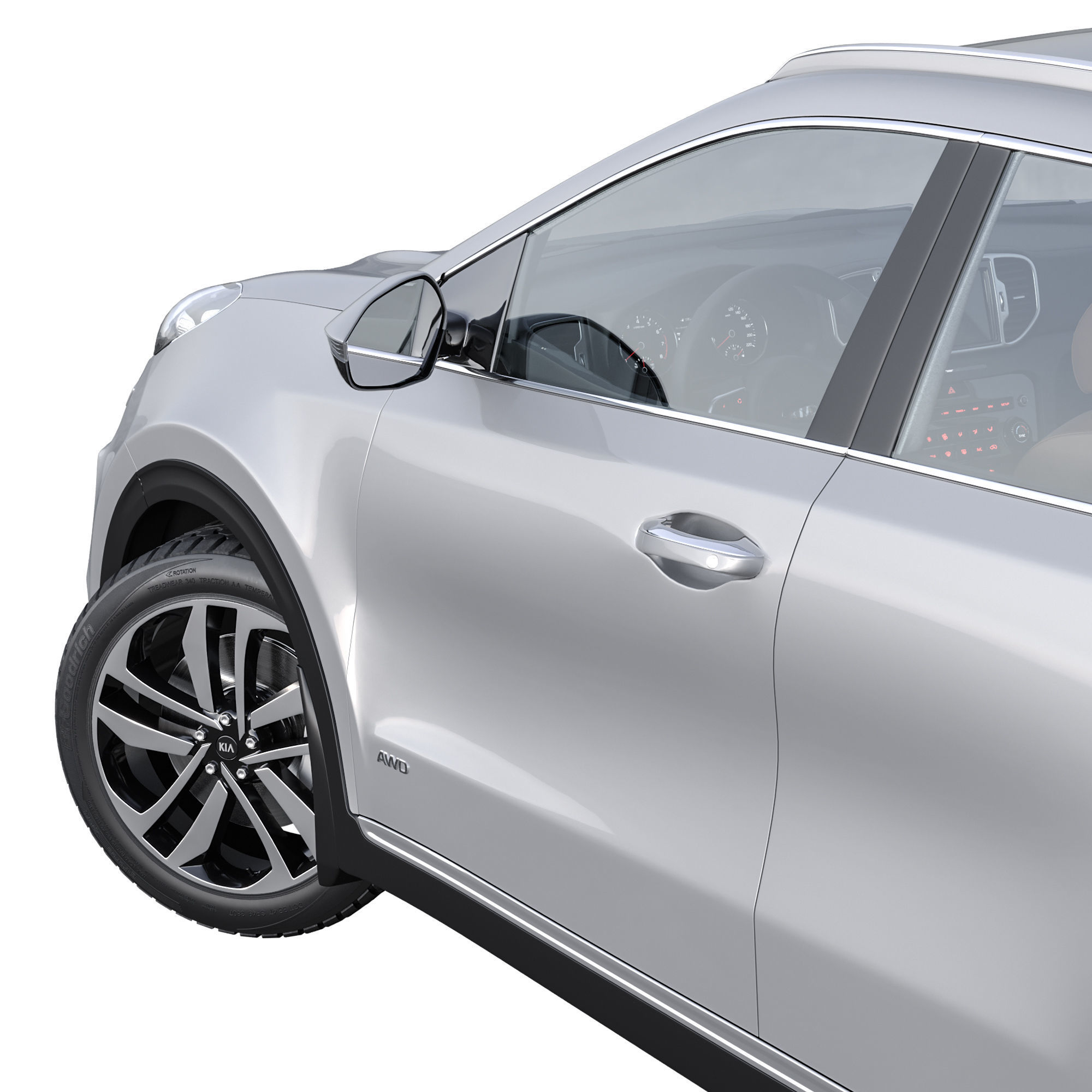 KIA Sportage 3D model_4