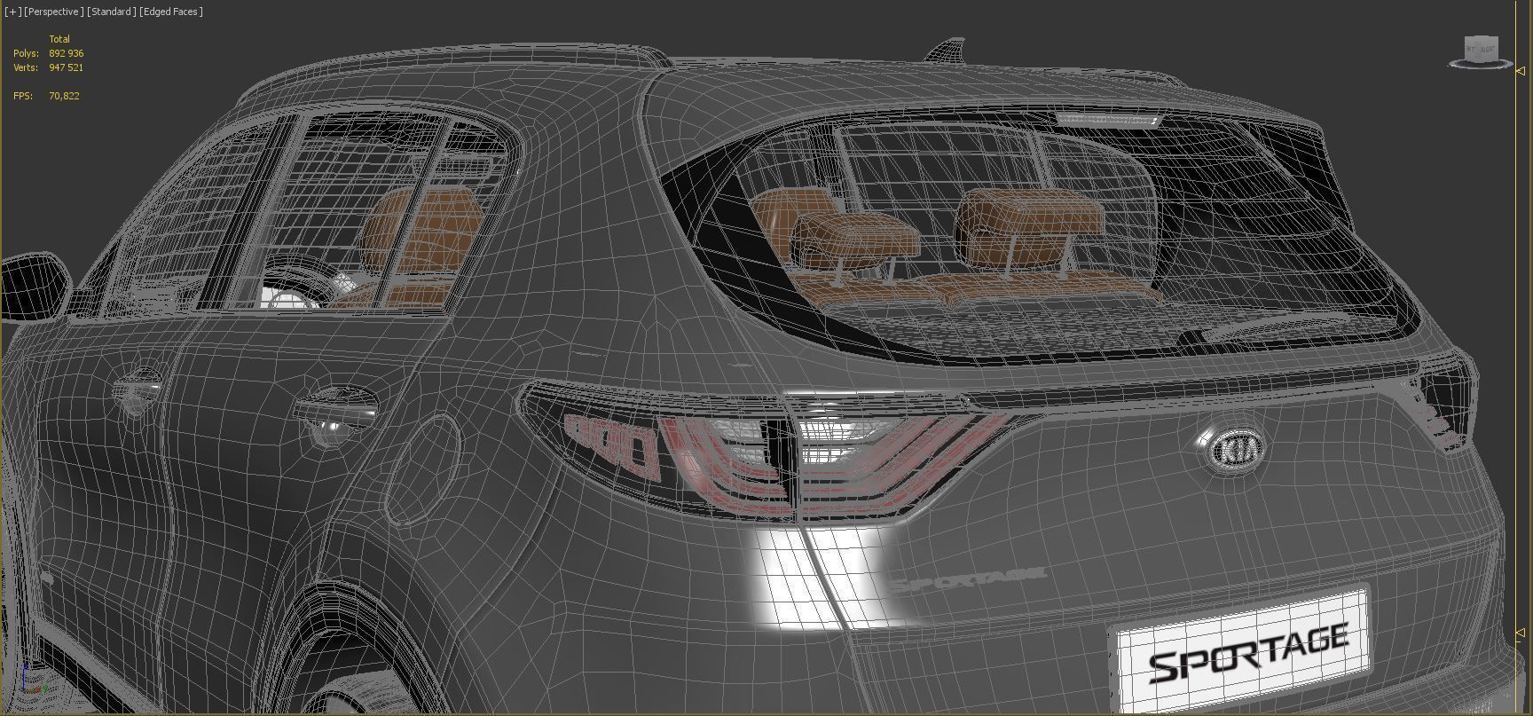 KIA Sportage 3D model_14