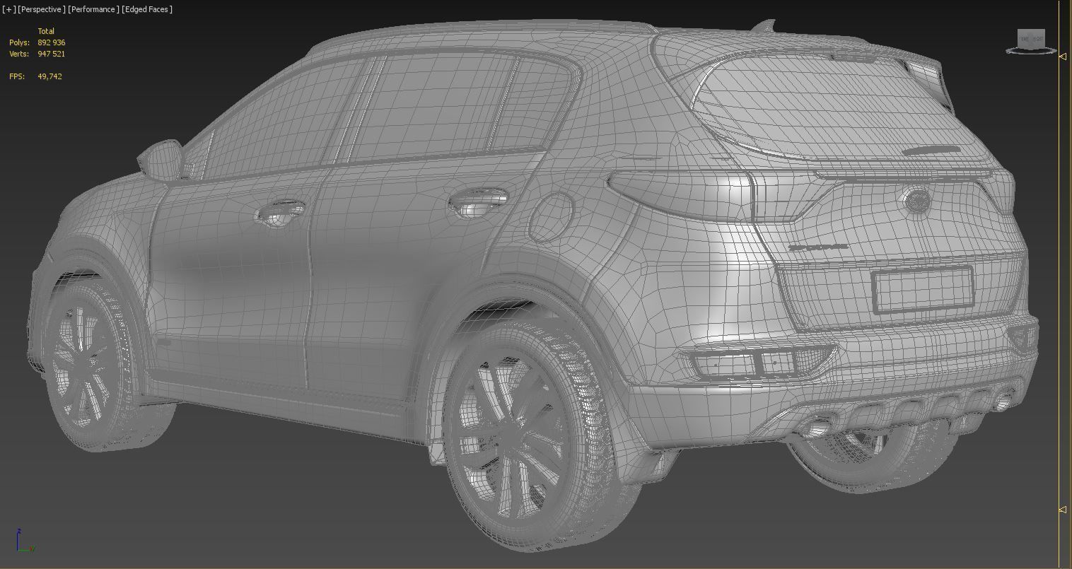 KIA Sportage 3D model_16