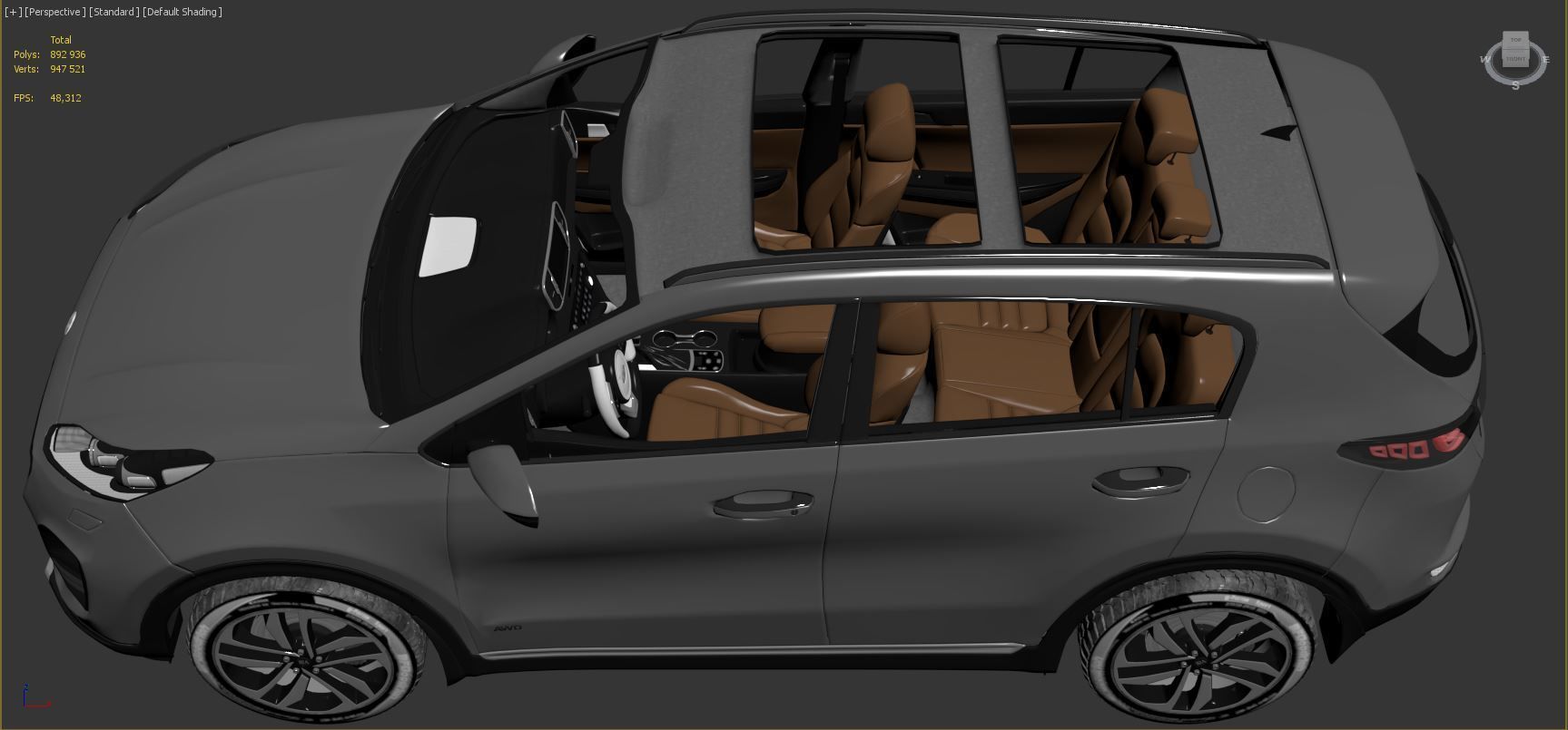 KIA Sportage 3D model_15