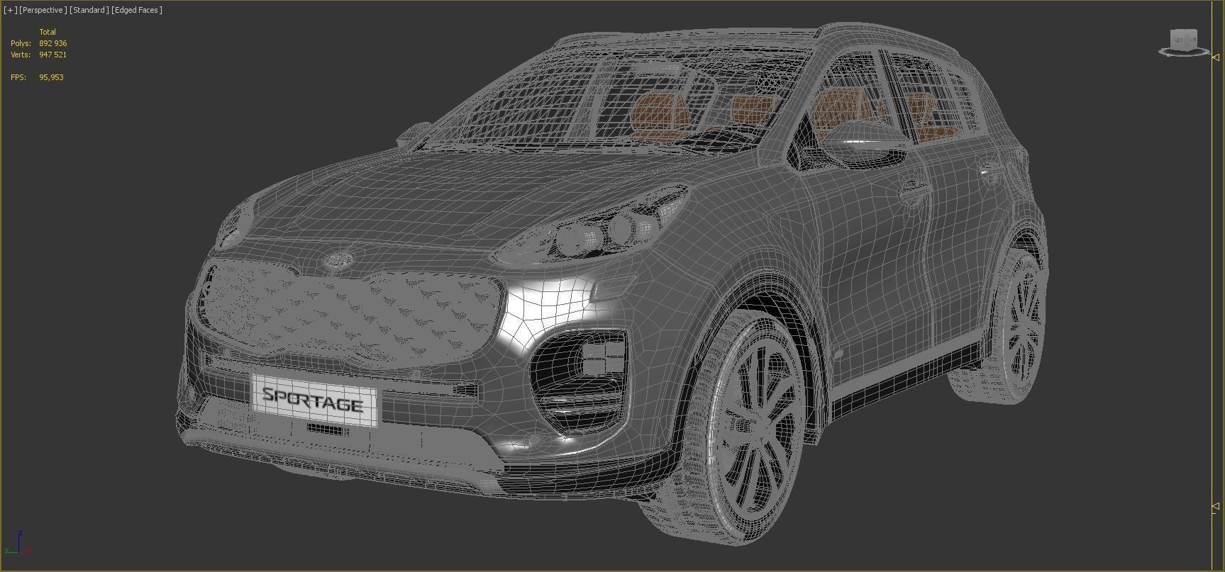 KIA Sportage 3D model_11