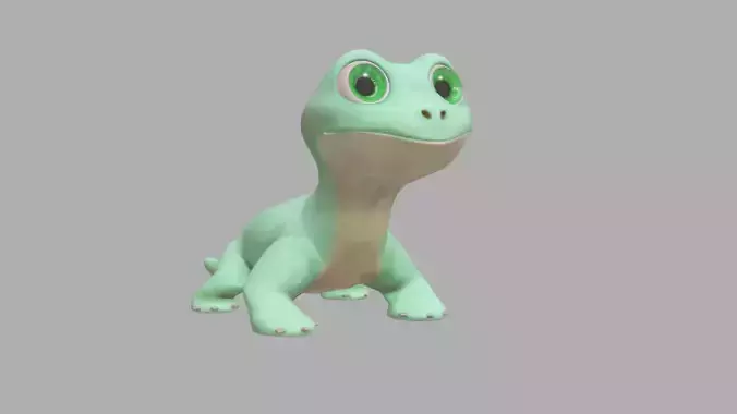 Komodo Dragon Chibi