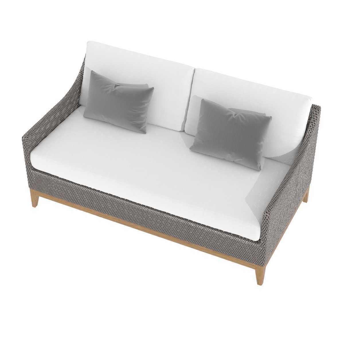 Restoration Hardware 62 inch PARAISO SOFA 3D model_5