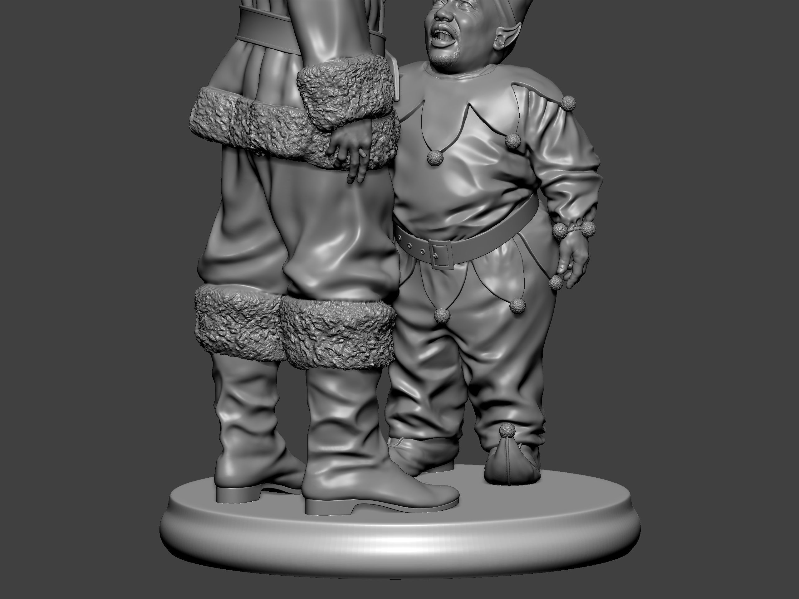 Bad Santa movie characters Willie and Marcus 3D print model_51