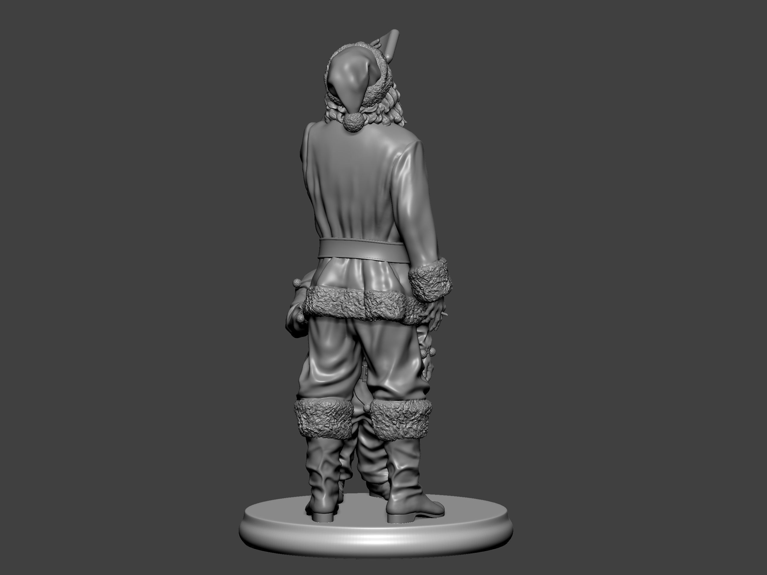 Bad Santa movie characters Willie and Marcus 3D print model_17