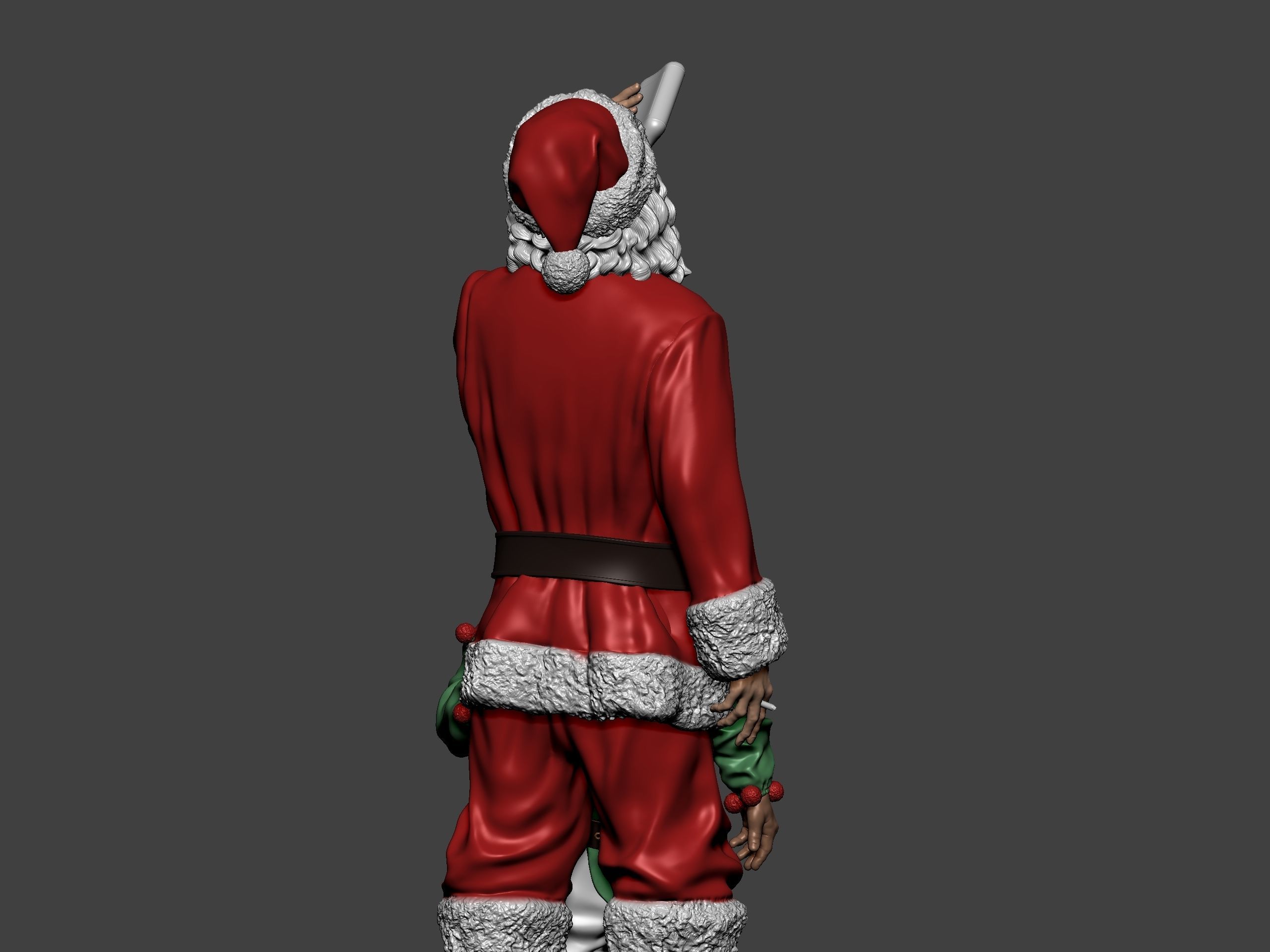 Bad Santa movie characters Willie and Marcus 3D print model_32