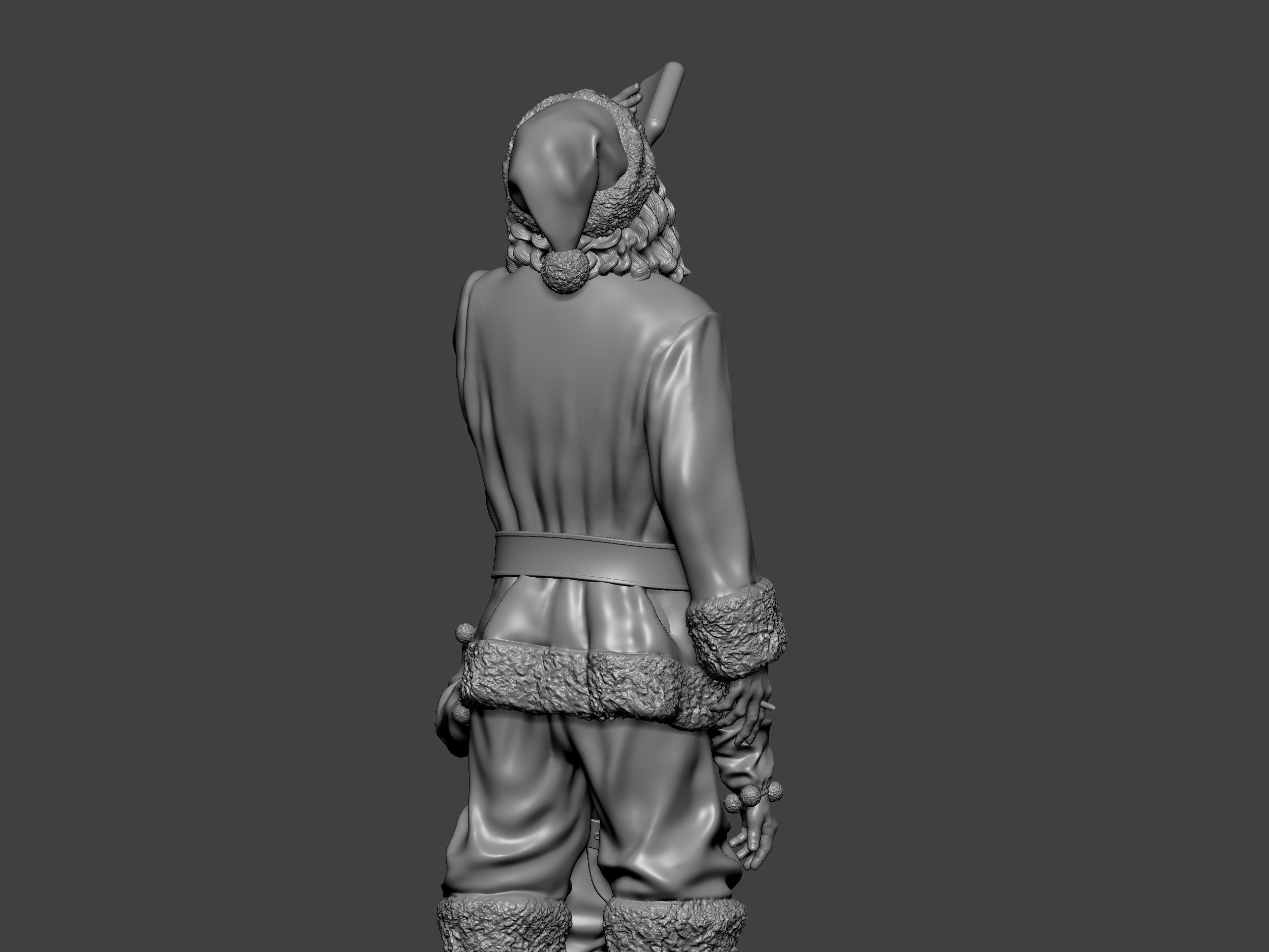 Bad Santa movie characters Willie and Marcus 3D print model_33