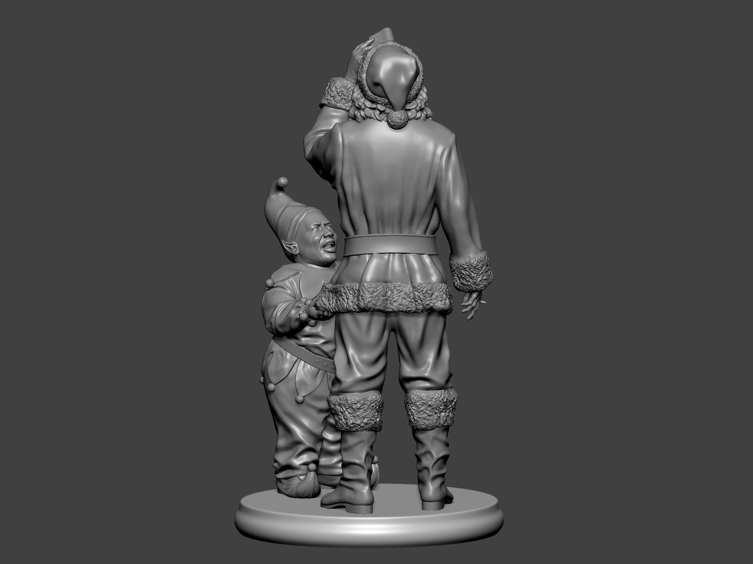 Bad Santa movie characters Willie and Marcus 3D print model_15