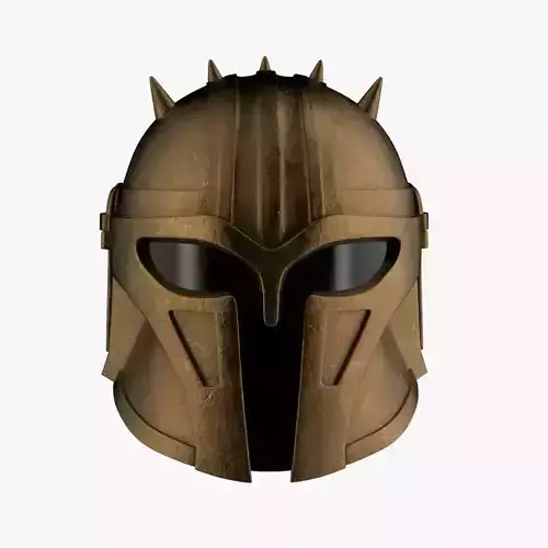 Helmet-- The Armorer from The Mandalorian--star wars 3D model