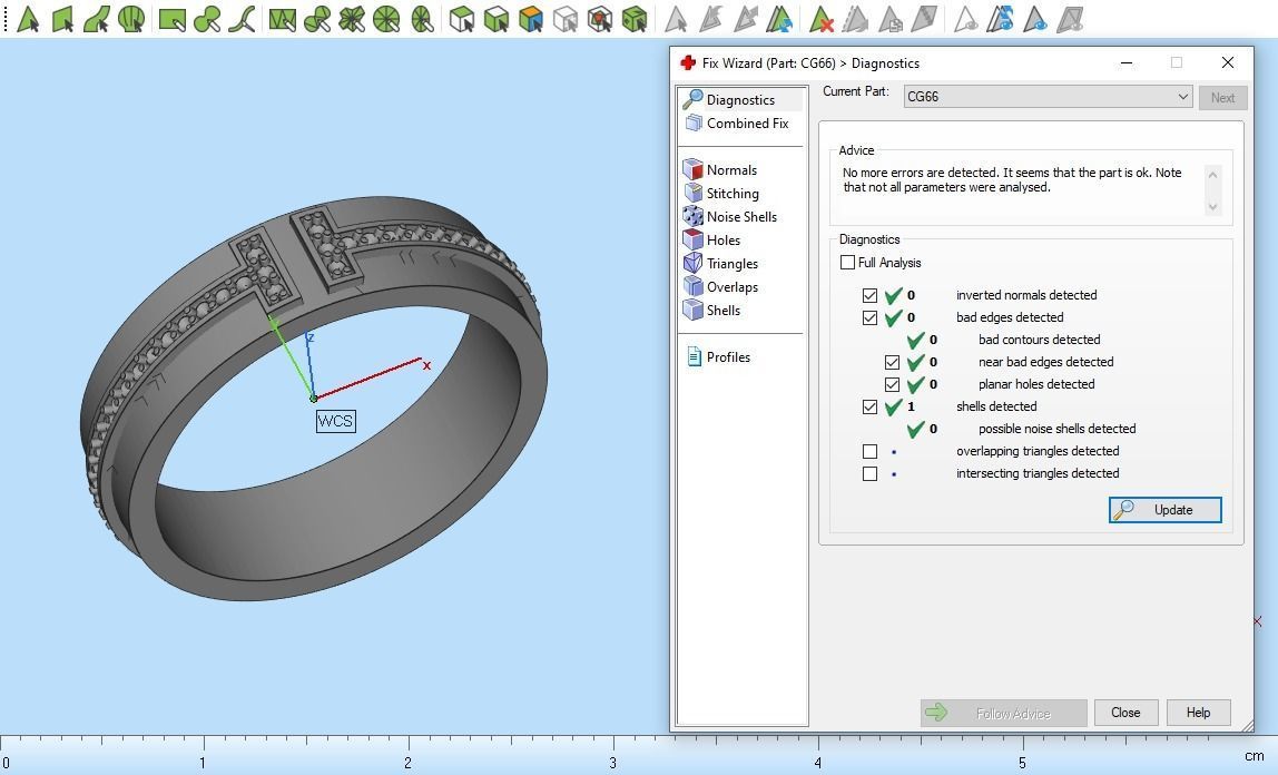 Tiffany ring size 19-4 3D print model_11
