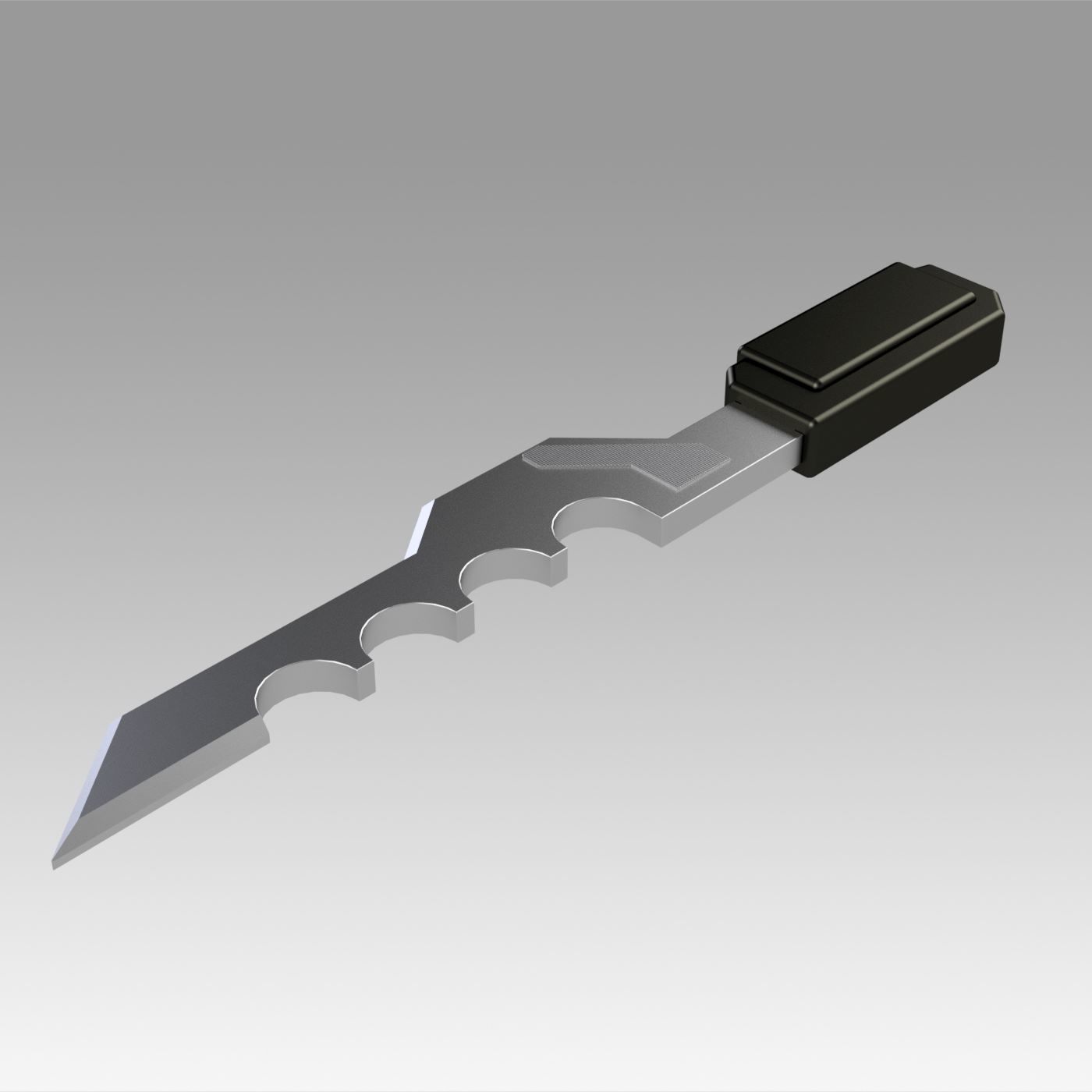 Star Trek The Next Generation Phantasms Brace Coil knife 3D print model_6