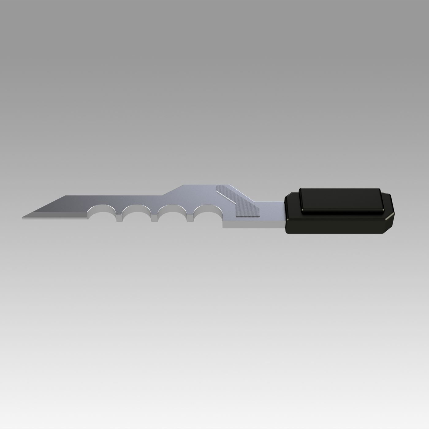 Star Trek The Next Generation Phantasms Brace Coil knife 3D print model_7