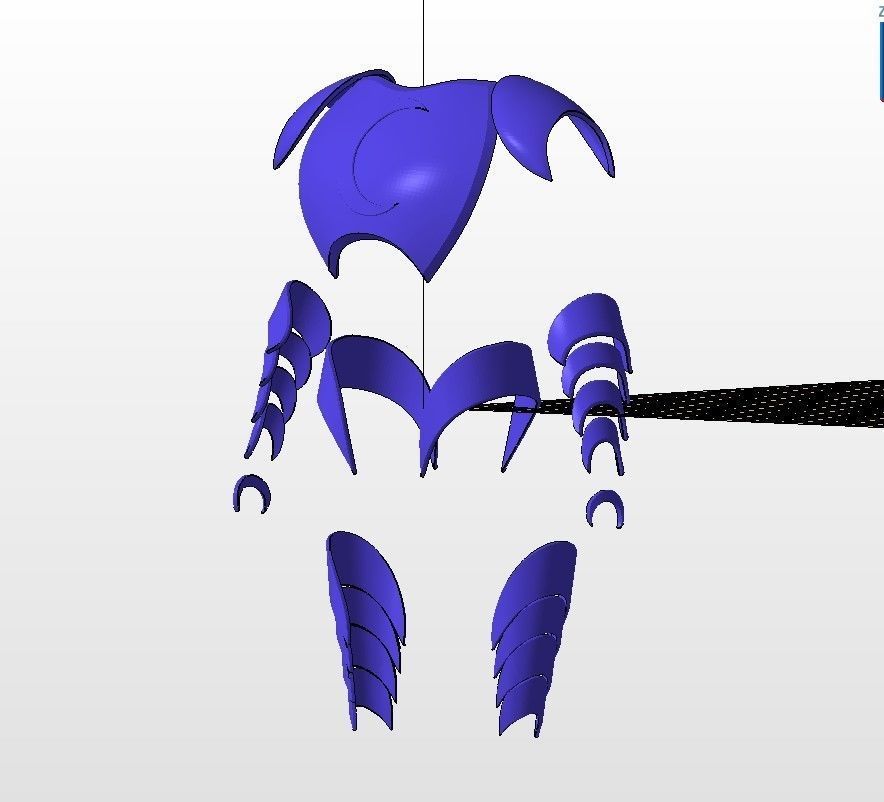 MoonKnight Armor 3D print model_3