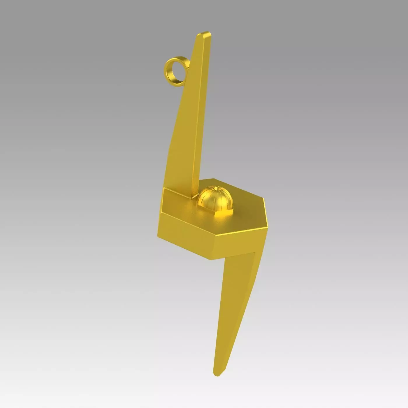 Star Trek Prop Replica Kataan Probe Droid Pendant 3D print model