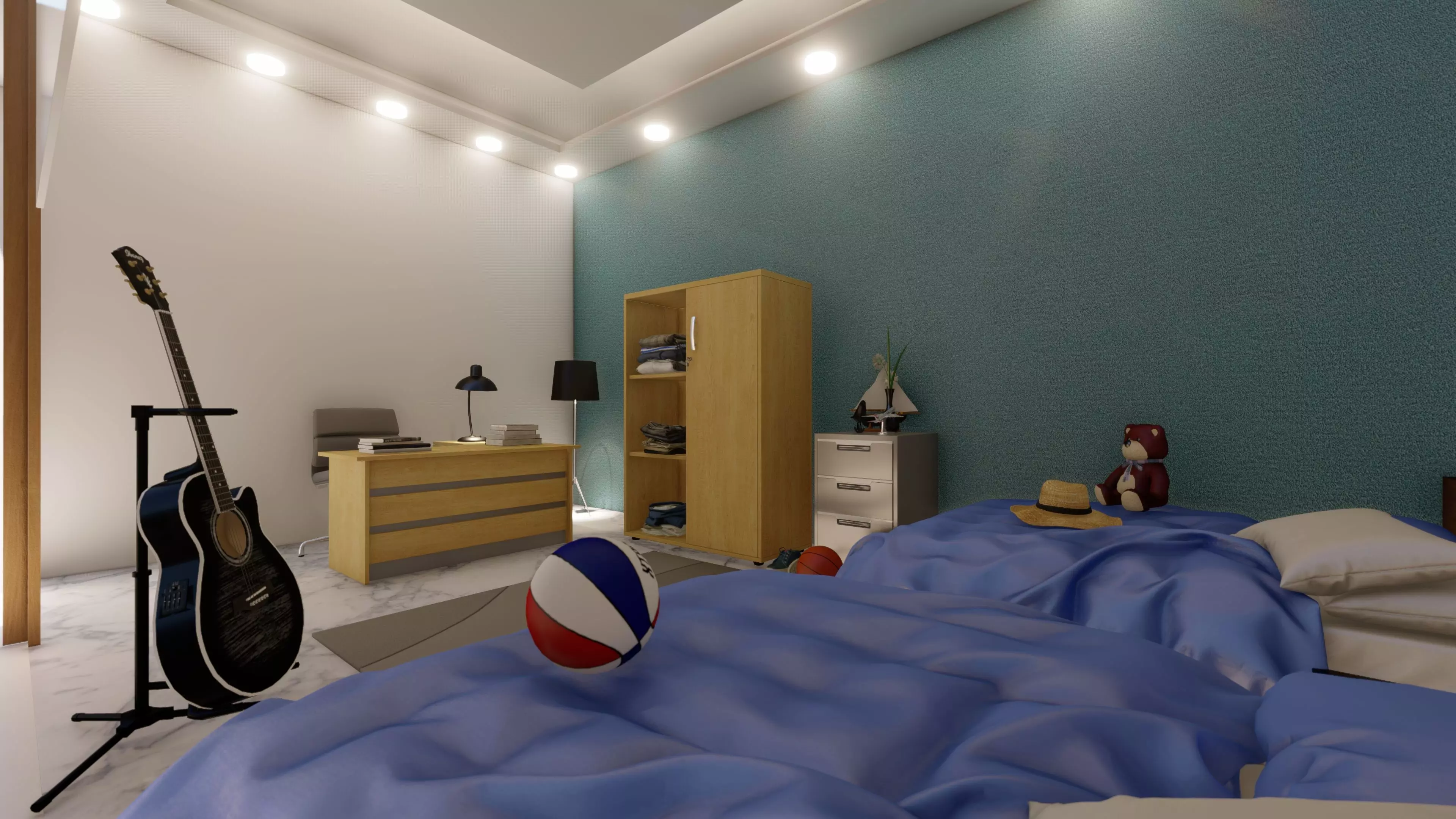 Children Room Free 3D model
