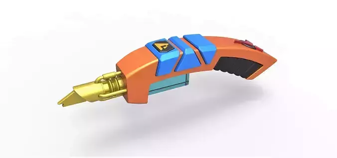 Klingon Hypospray from Star Trek Deep Space Nine 3D print model