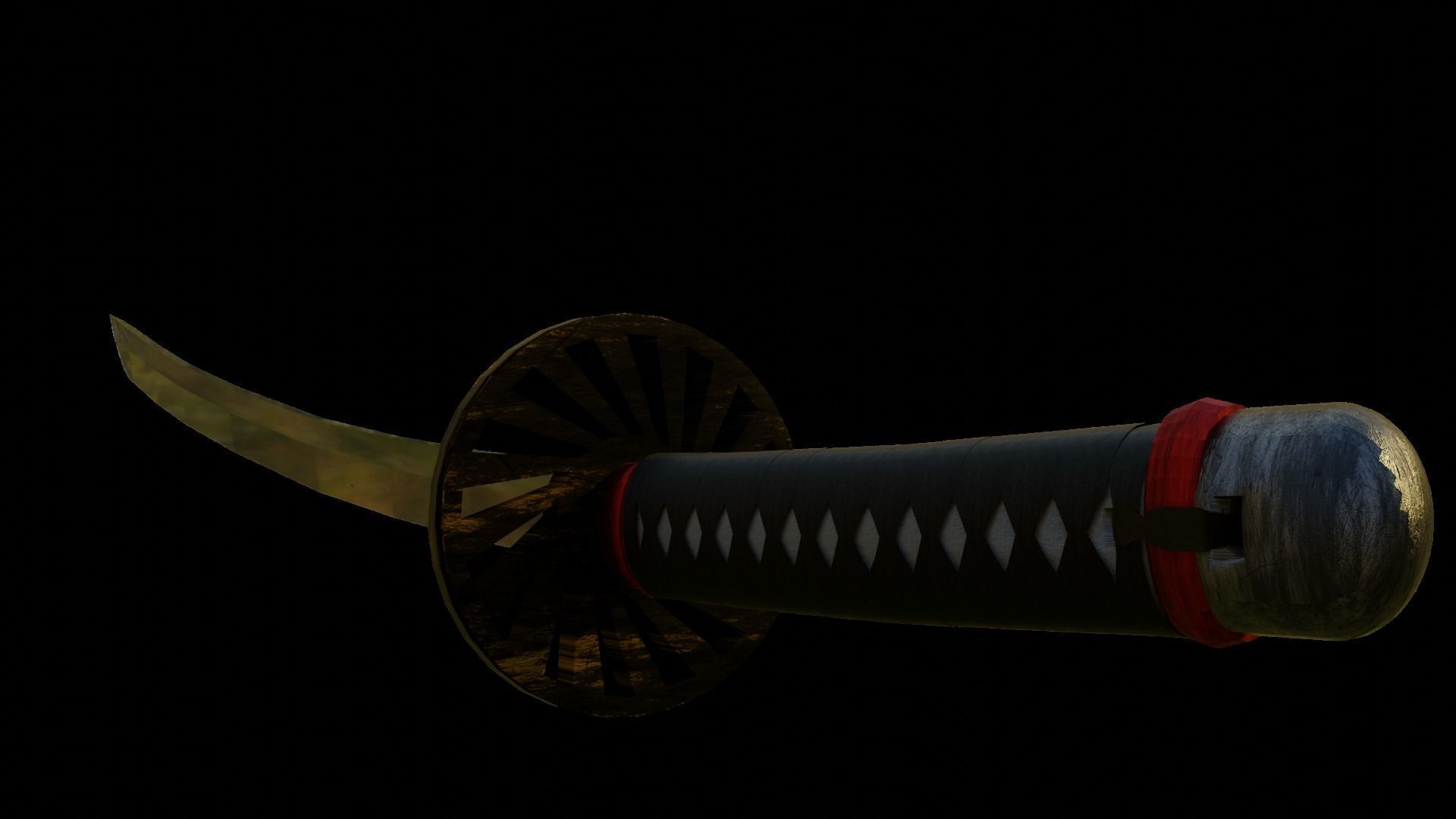 katana free 3d model Free 3D model_1