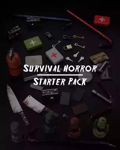 Survival Horror Starter Pack Game-Ready