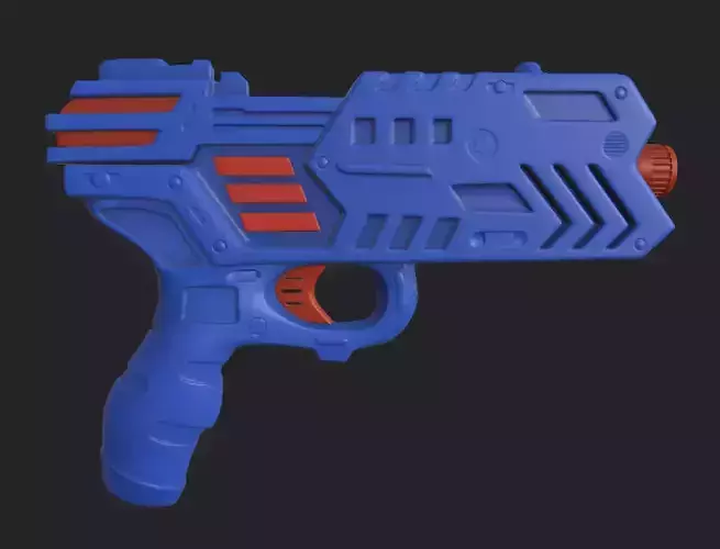 sci fi toy gun star wars cyber punk