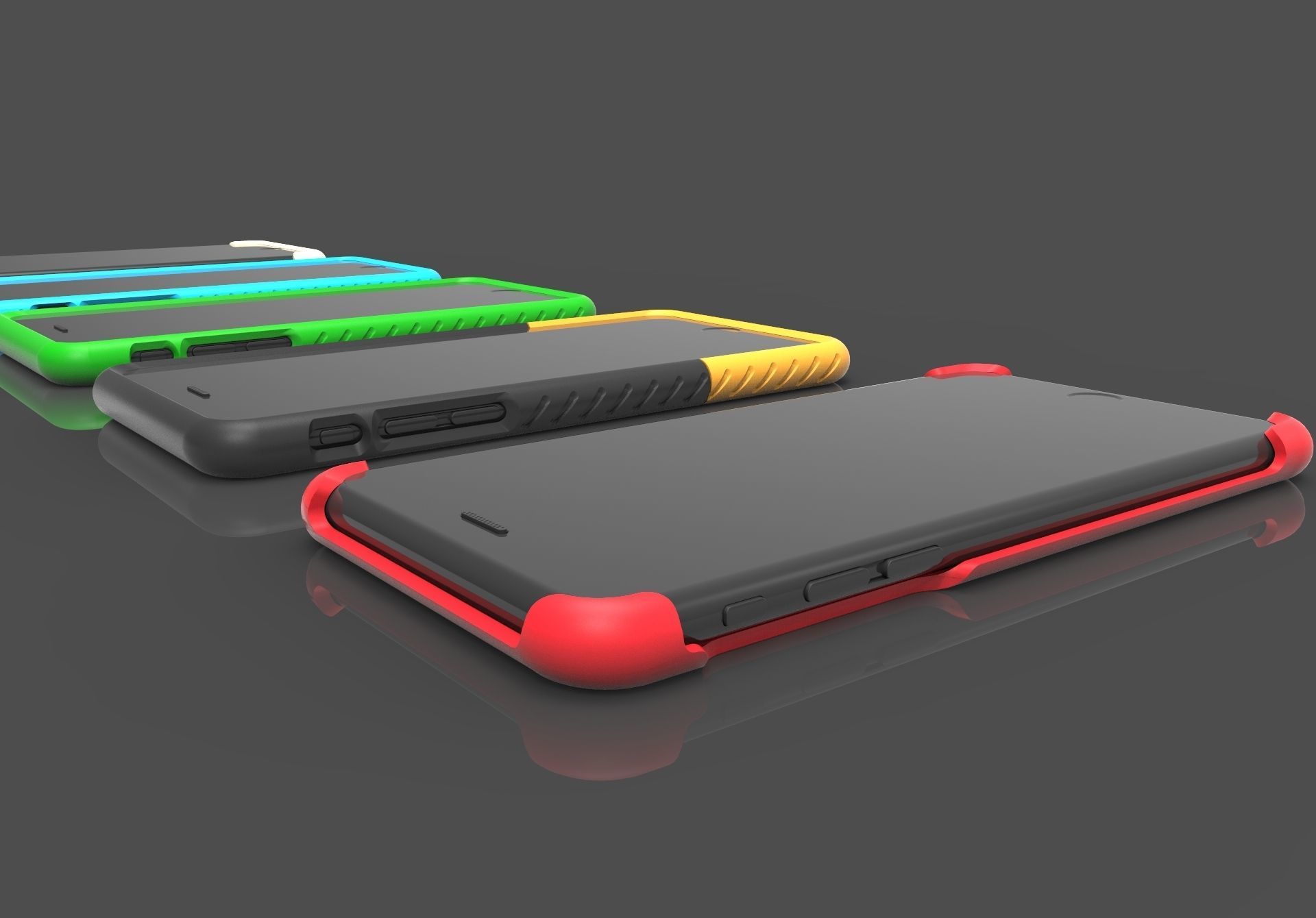 Cover for Iphone 7plus PLA or TPU 3D print model_6