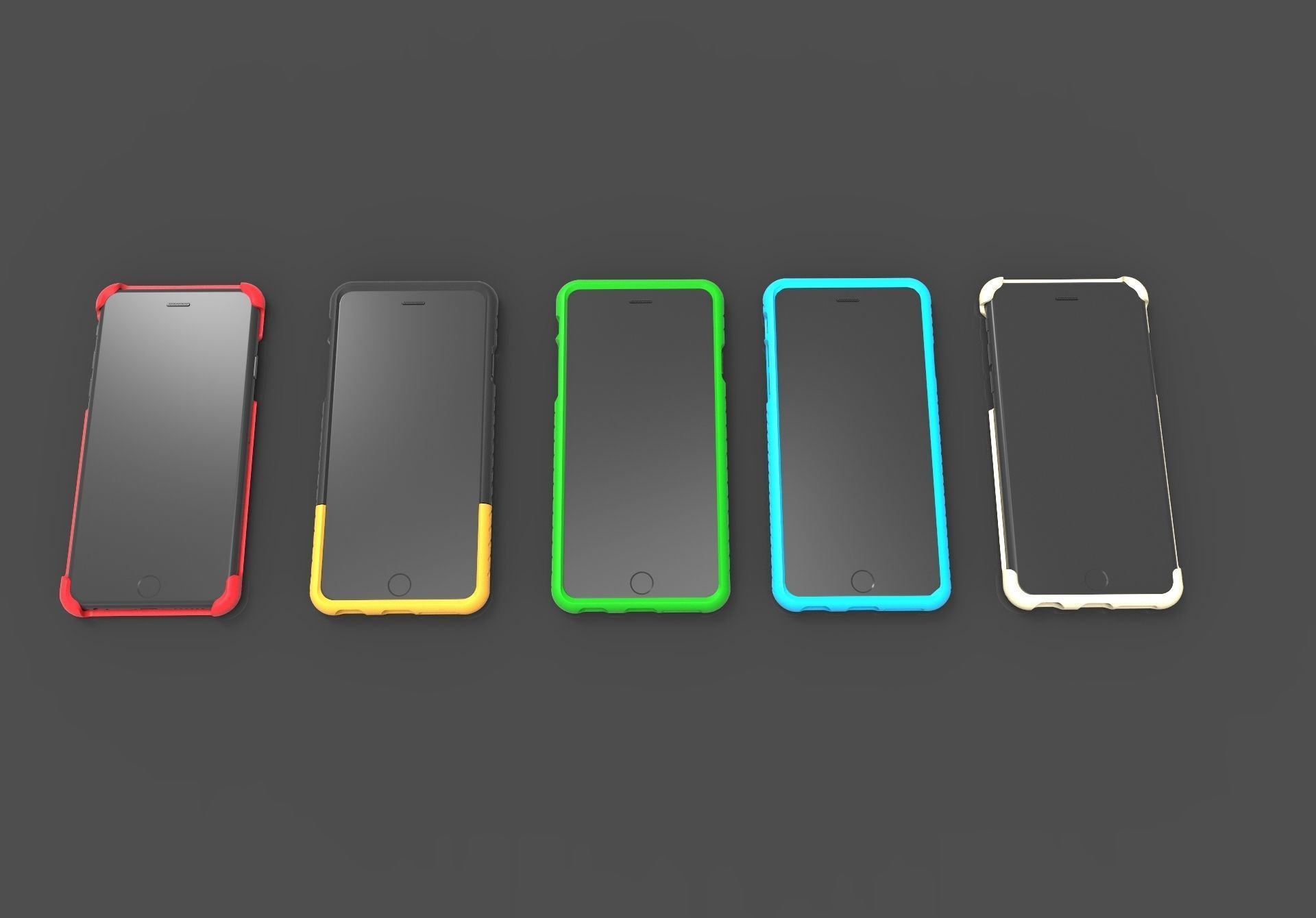 Cover for Iphone 7plus PLA or TPU 3D print model_5