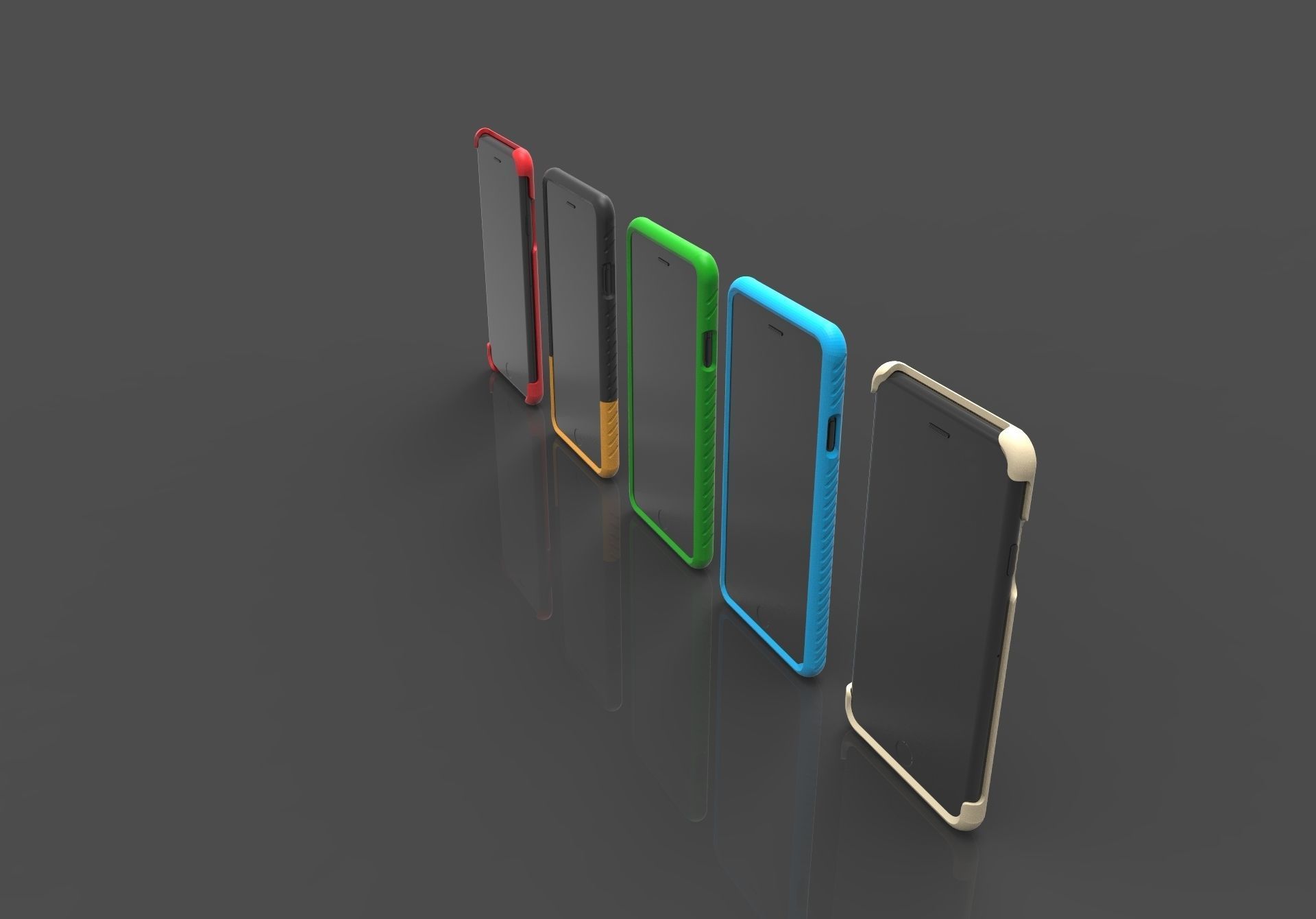 Cover for Iphone 7plus PLA or TPU 3D print model_8