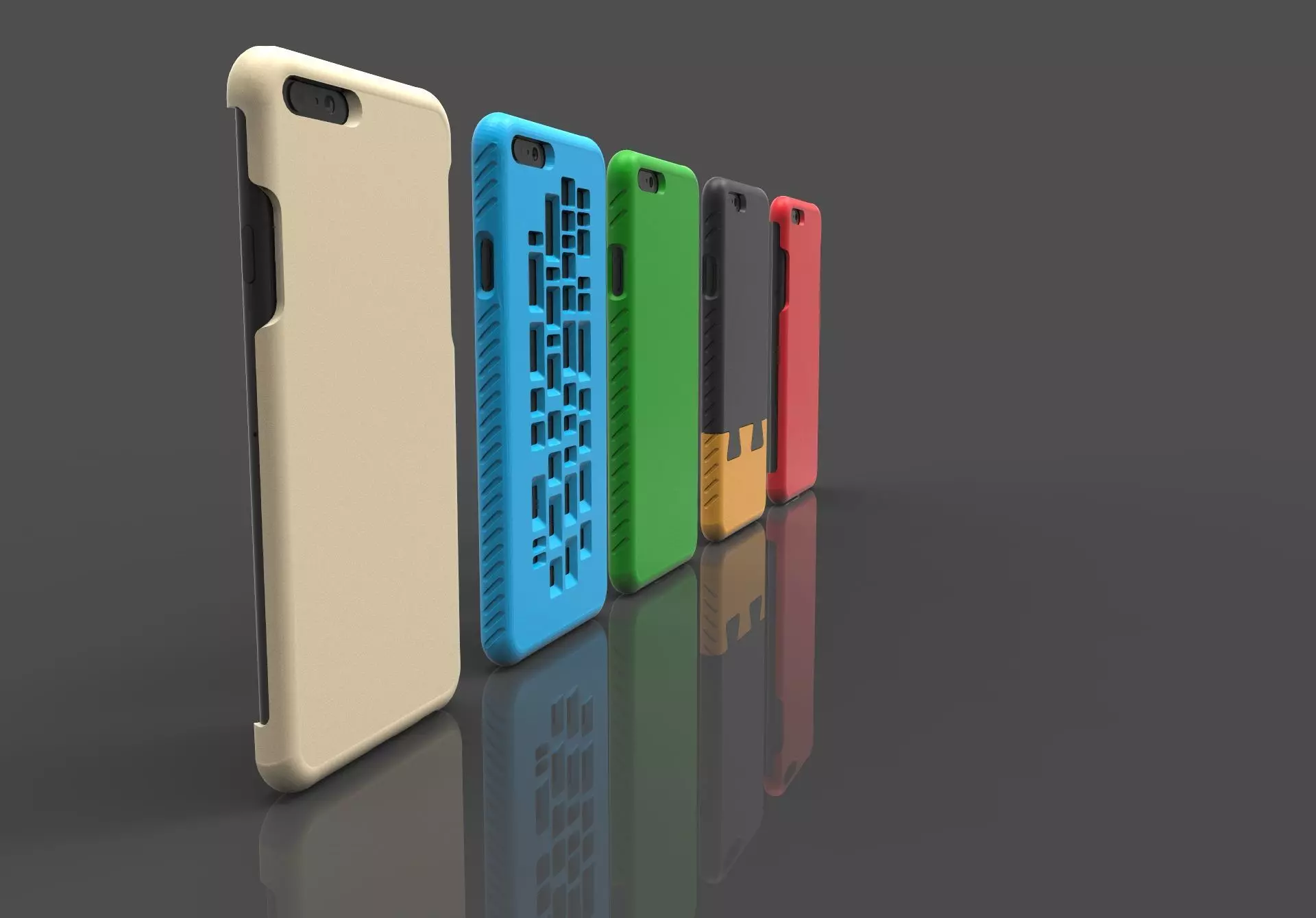 Cover for Iphone 7plus PLA or TPU 3D print model_0