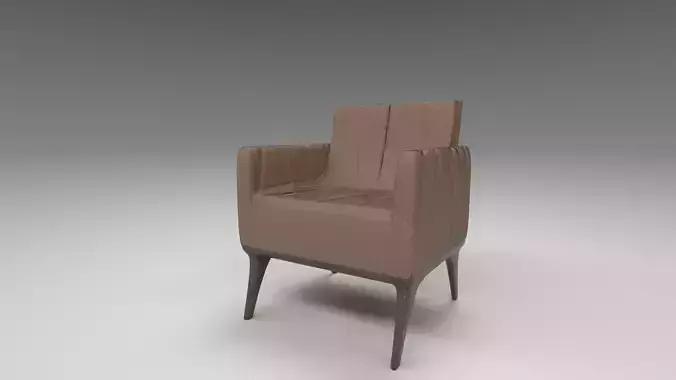 Armchair leather chair