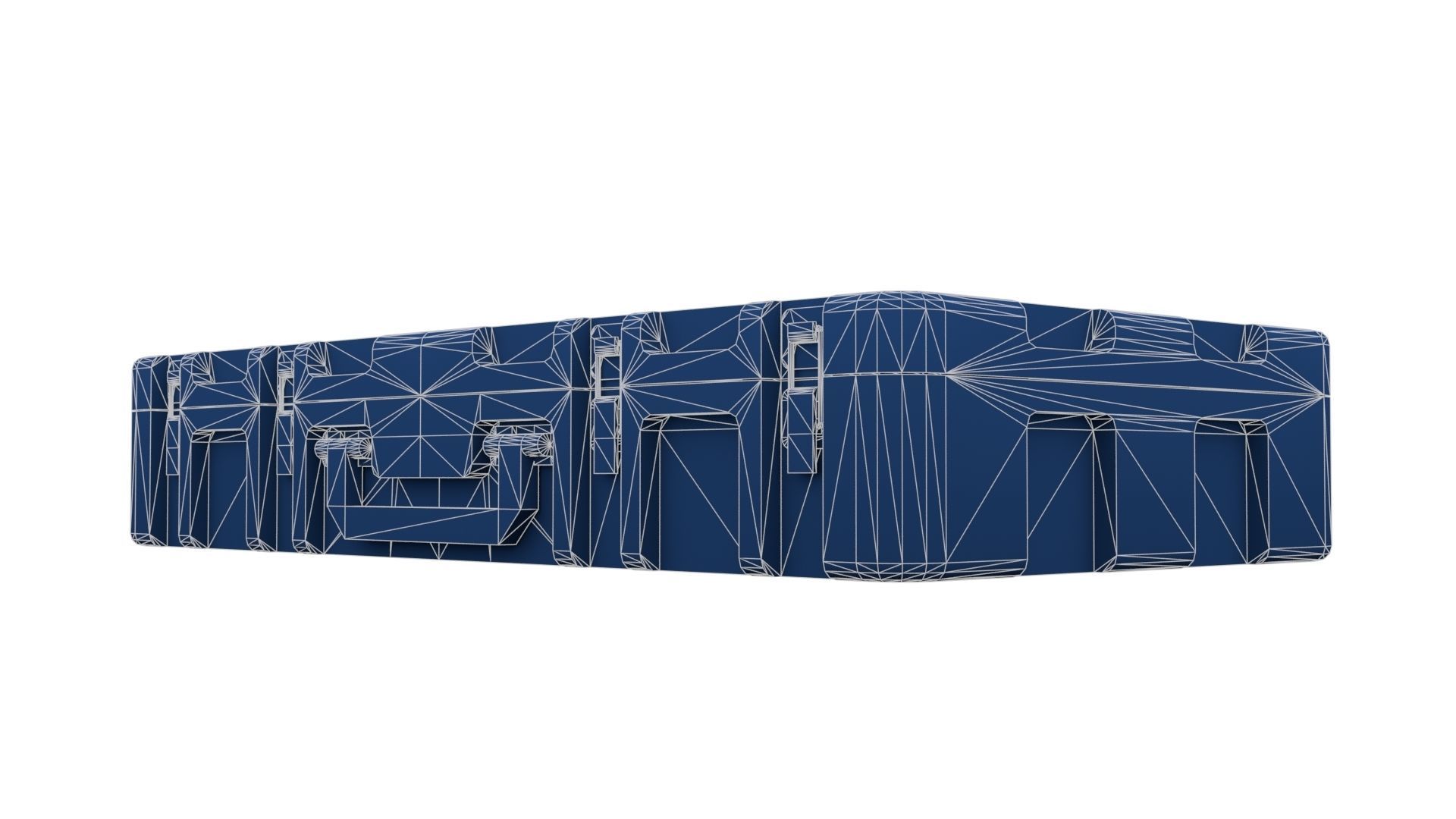 Military Weapon Case Low-poly 3D model_29