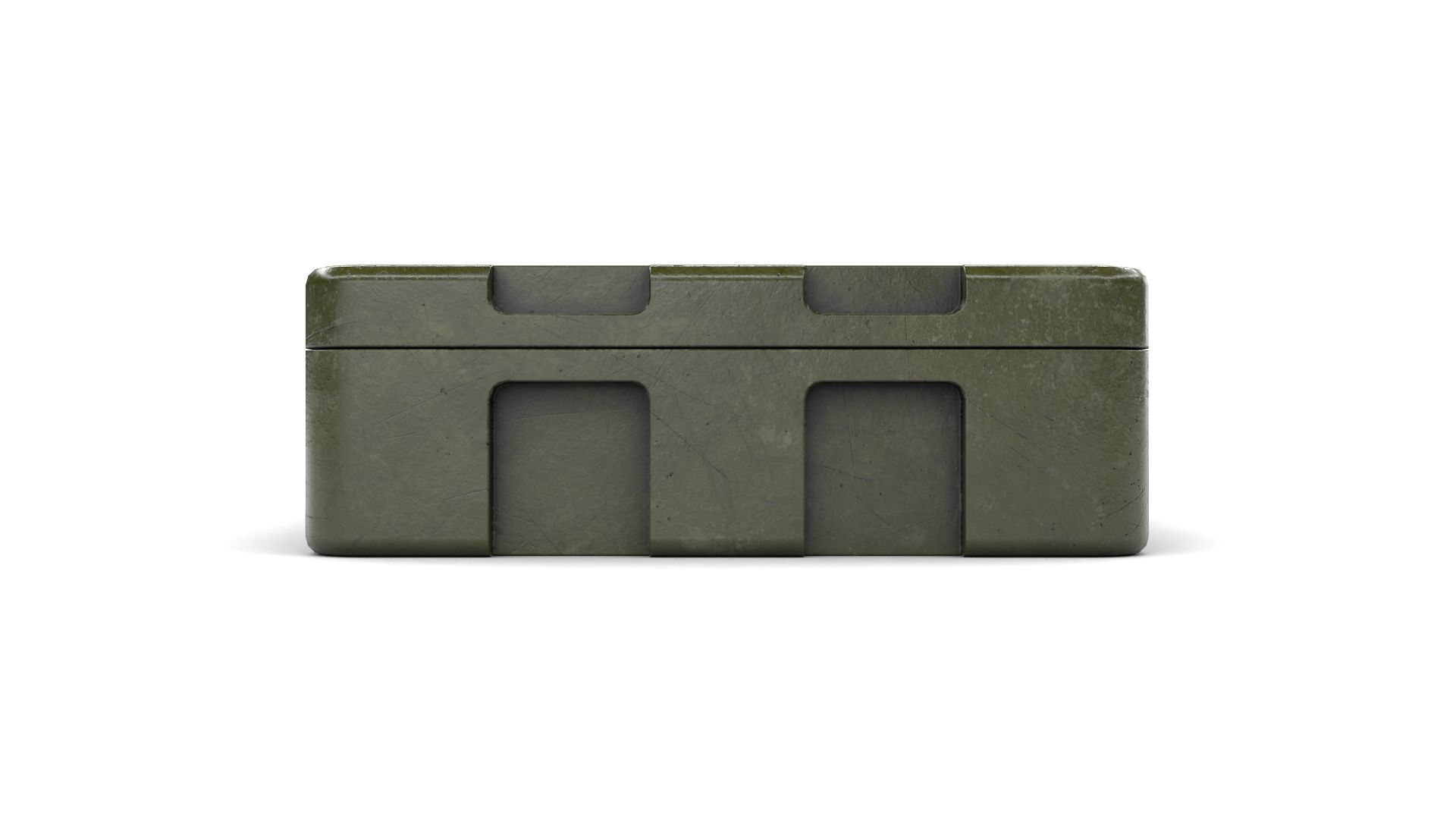 Military Weapon Case Low-poly 3D model_5