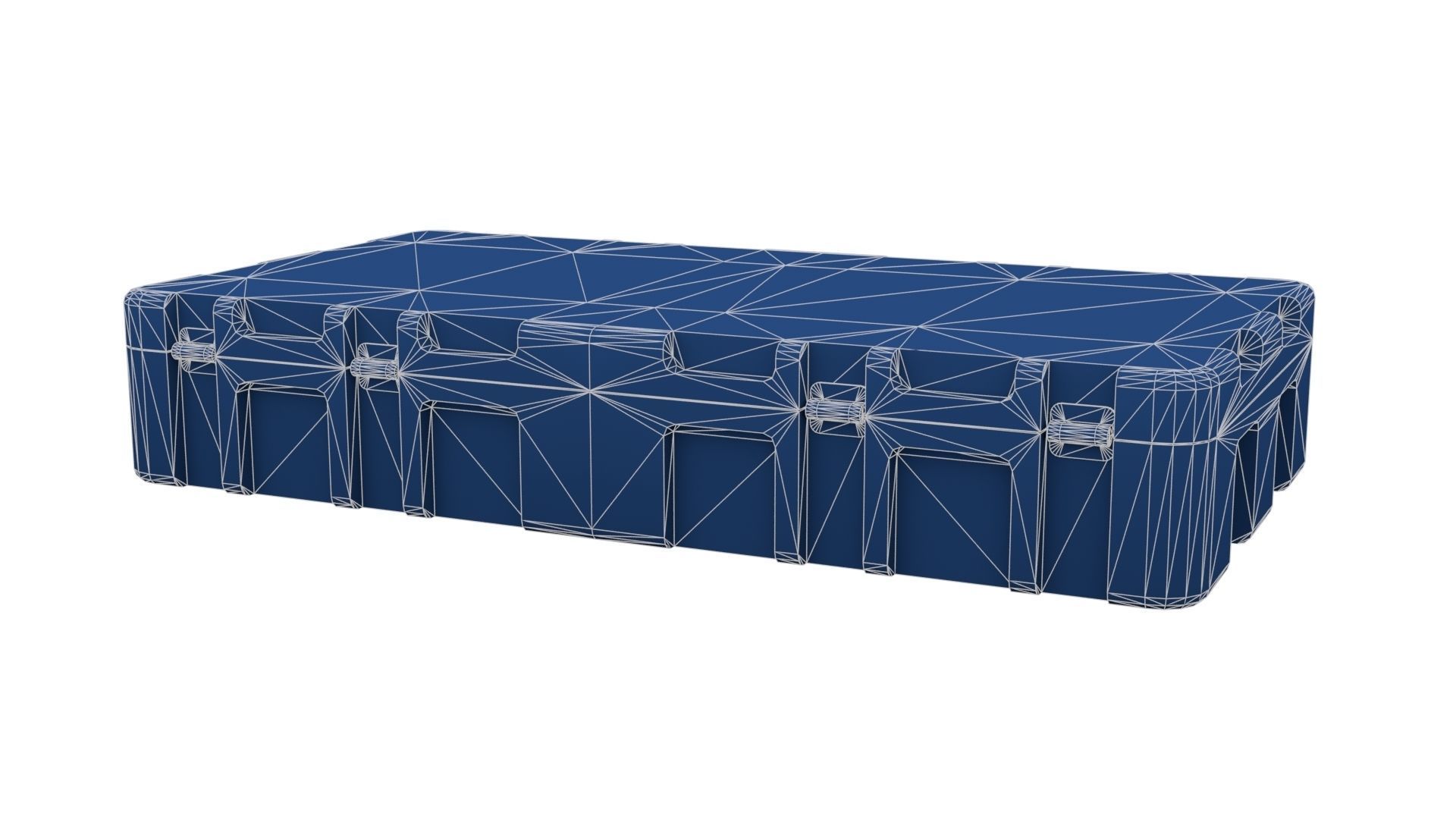 Military Weapon Case Low-poly 3D model_23