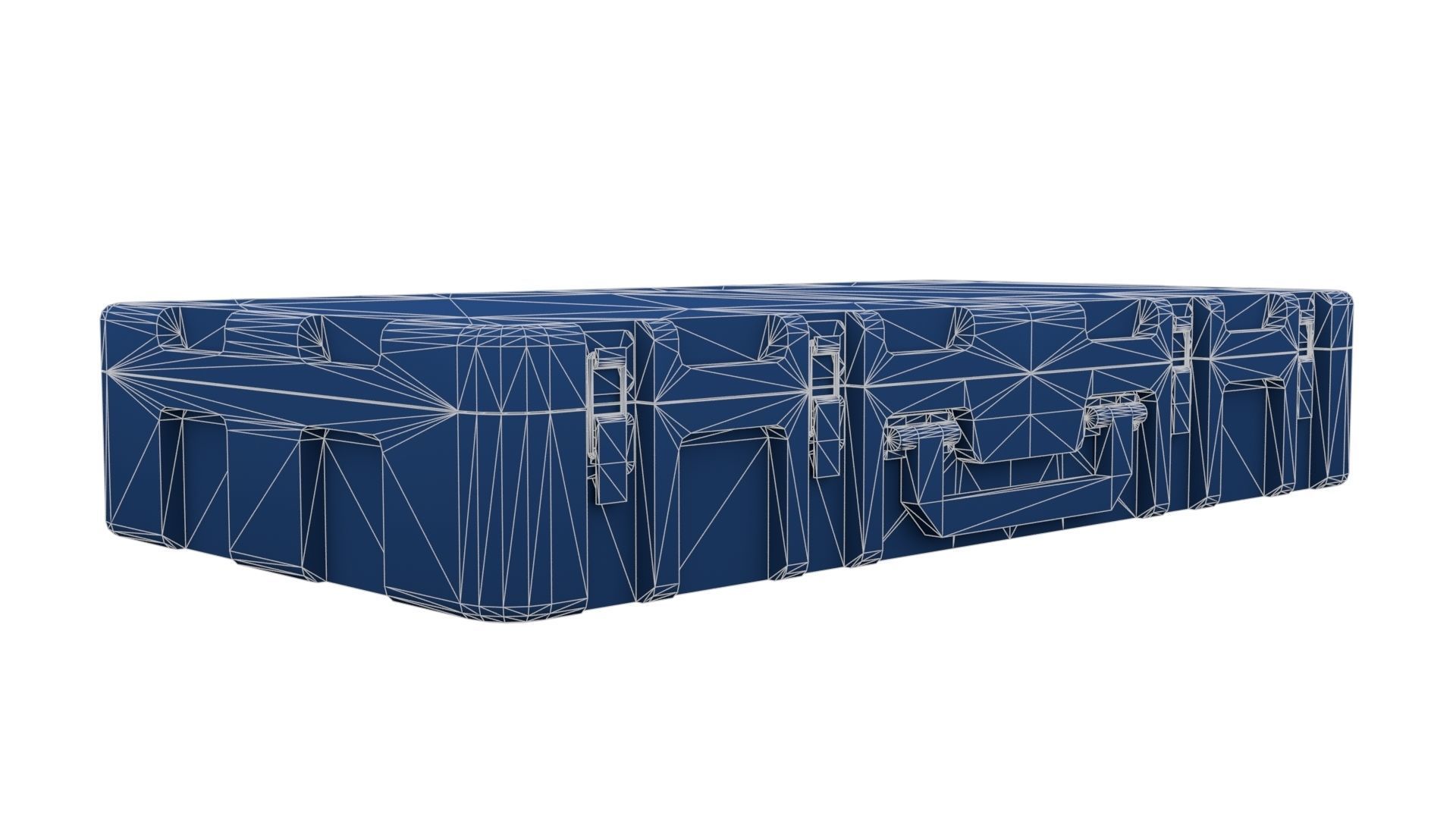 Military Weapon Case Low-poly 3D model_28