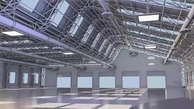 Warehouse 2020 02 3D model
